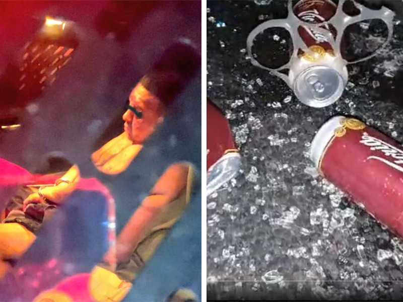 Filtran foto de borracho que arrolló a peregrinos en la México-Puebla; hay muertos