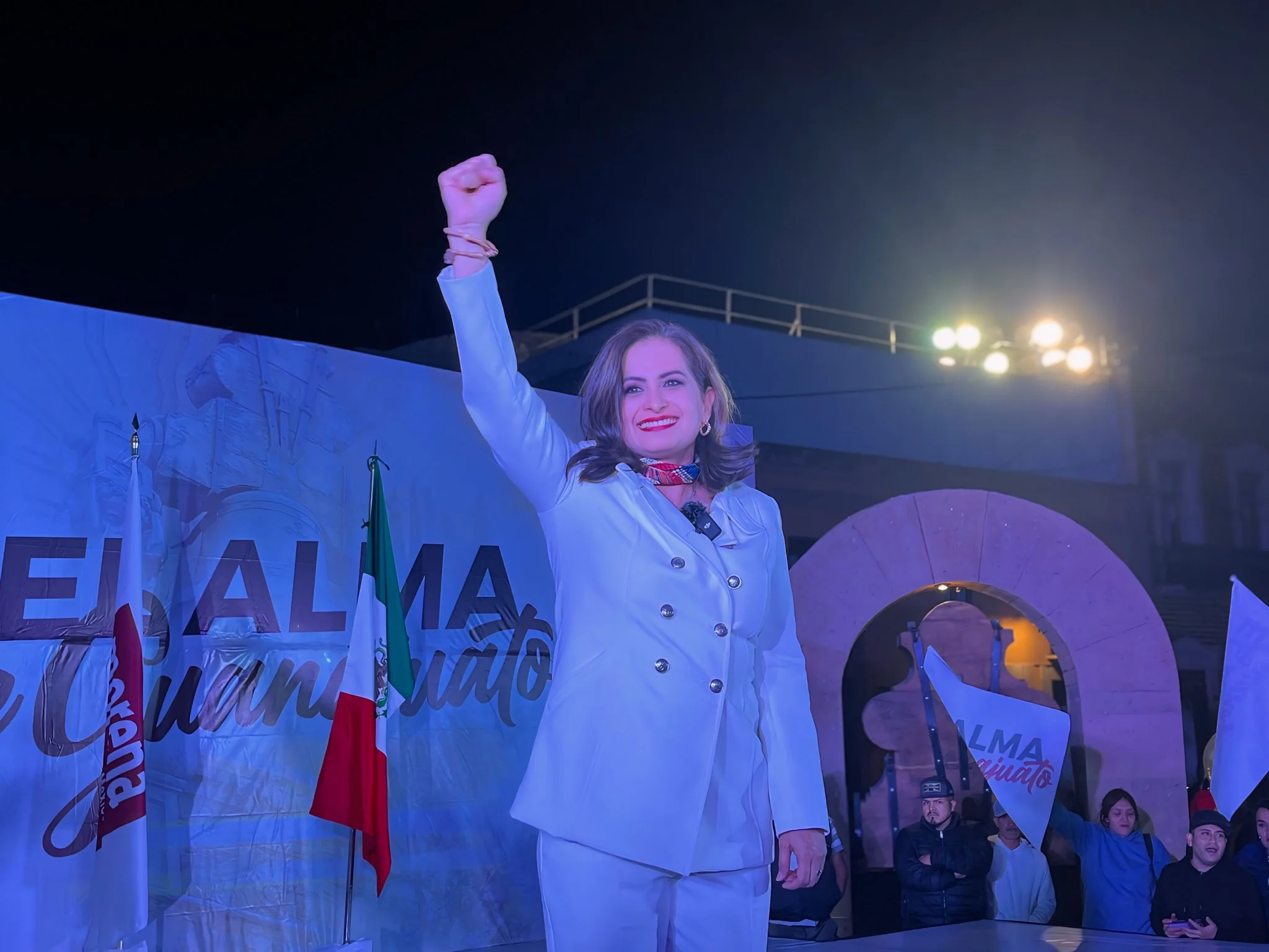 Alma Alcaraz propone independencia de Guanajuato del PAN