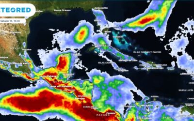 Potencial de inundaciones en México por lluvias torrenciales