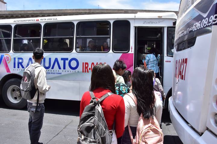 Quejas a la Baja en el Transporte Público de Irapuato